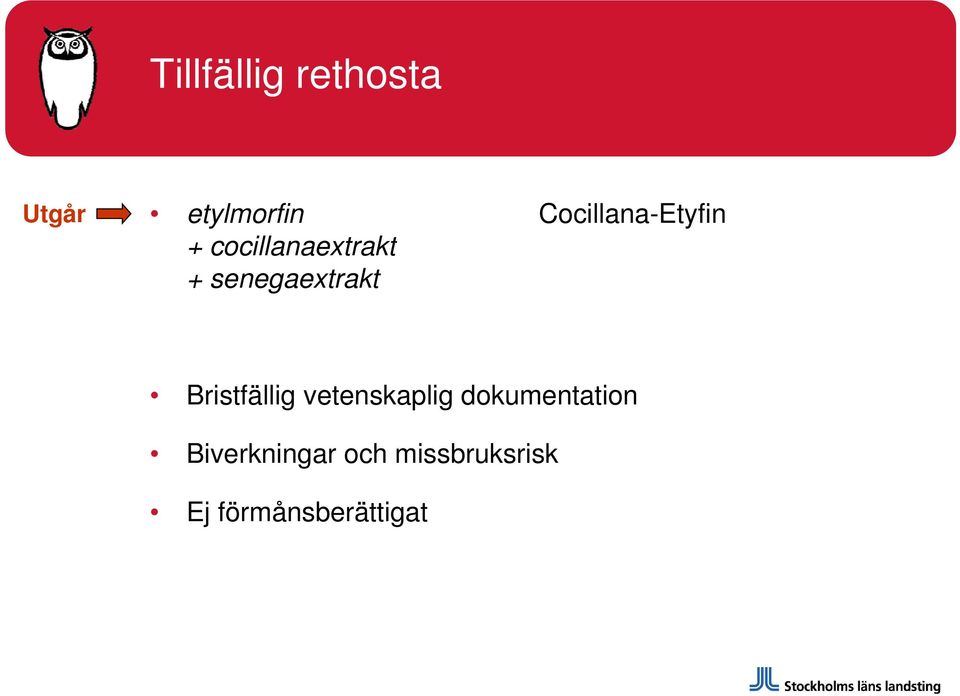 senegaextrakt Bristfällig vetenskaplig