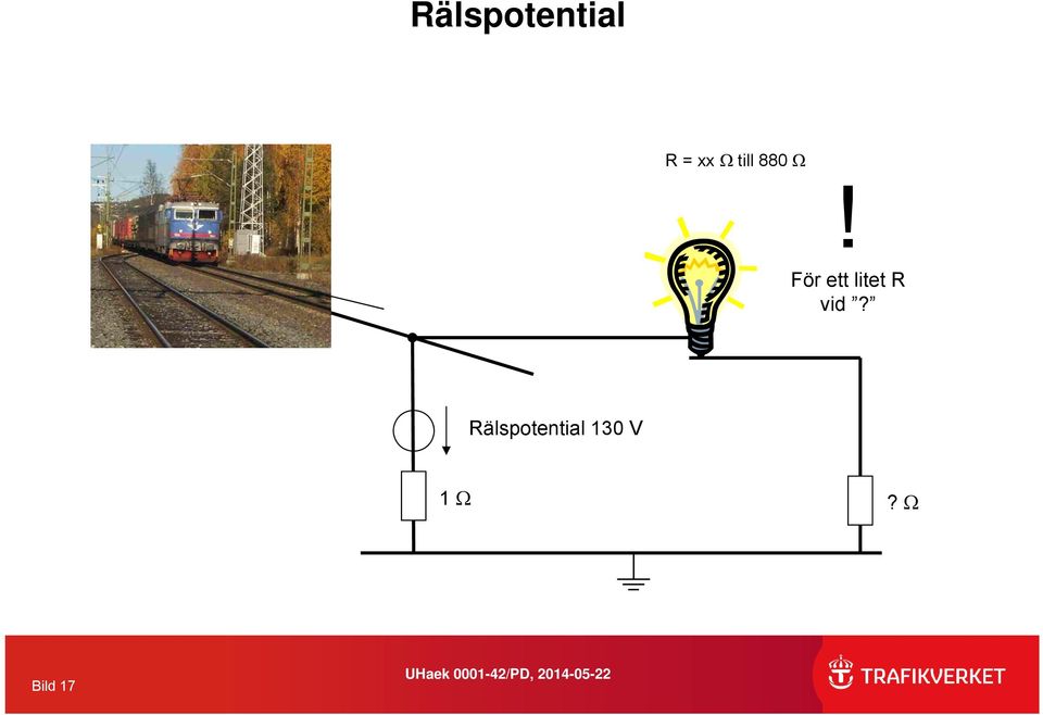 För ett litet R vid?