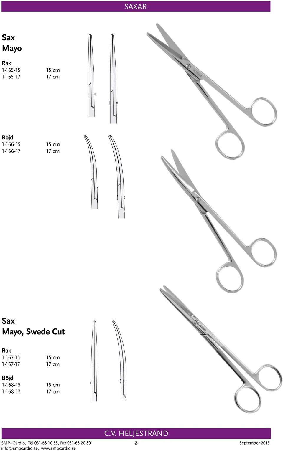 1-167-15 15 cm 1-167-17 17 cm 1-168-15 15 cm