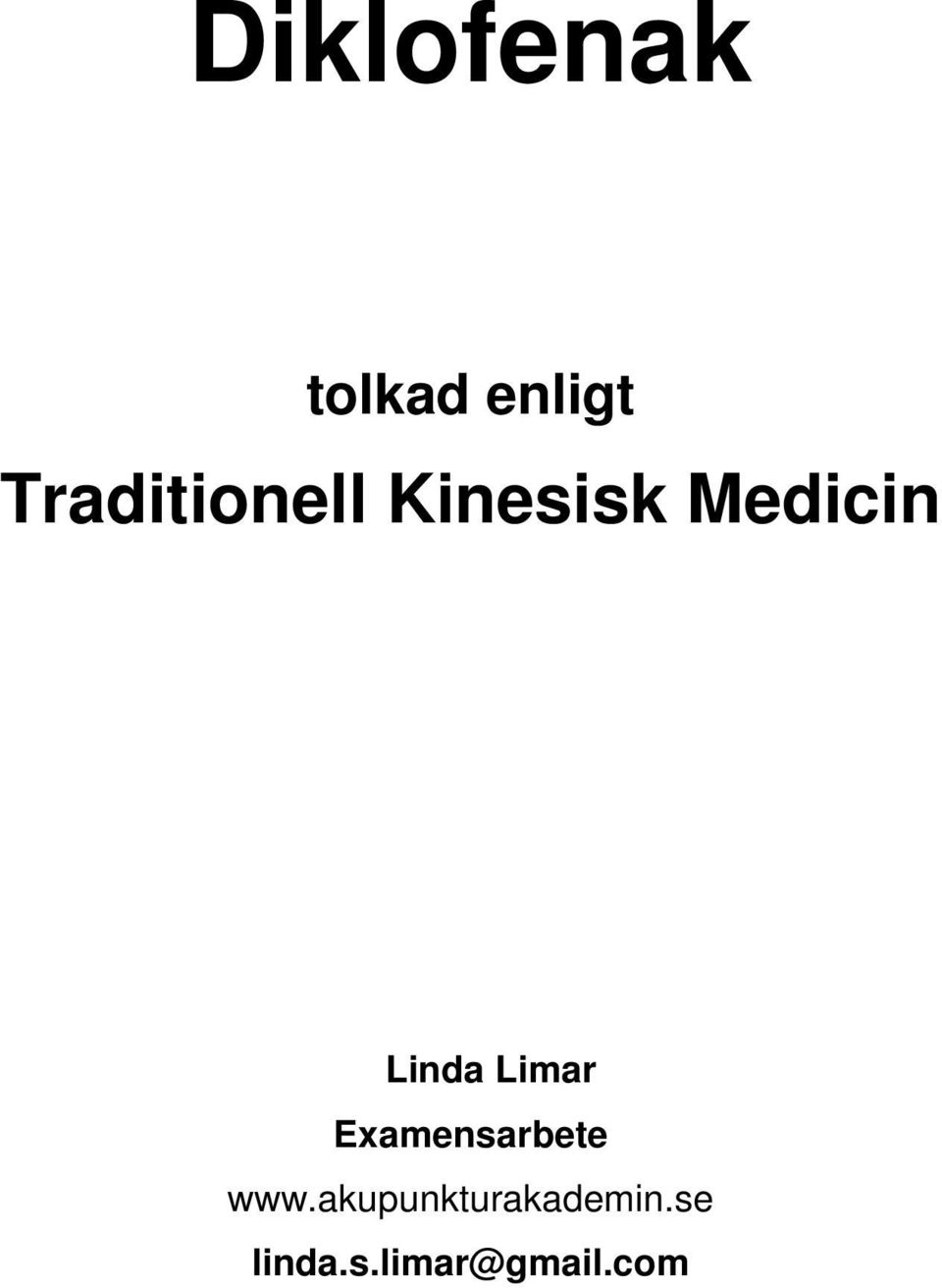 Linda Limar Examensarbete www.