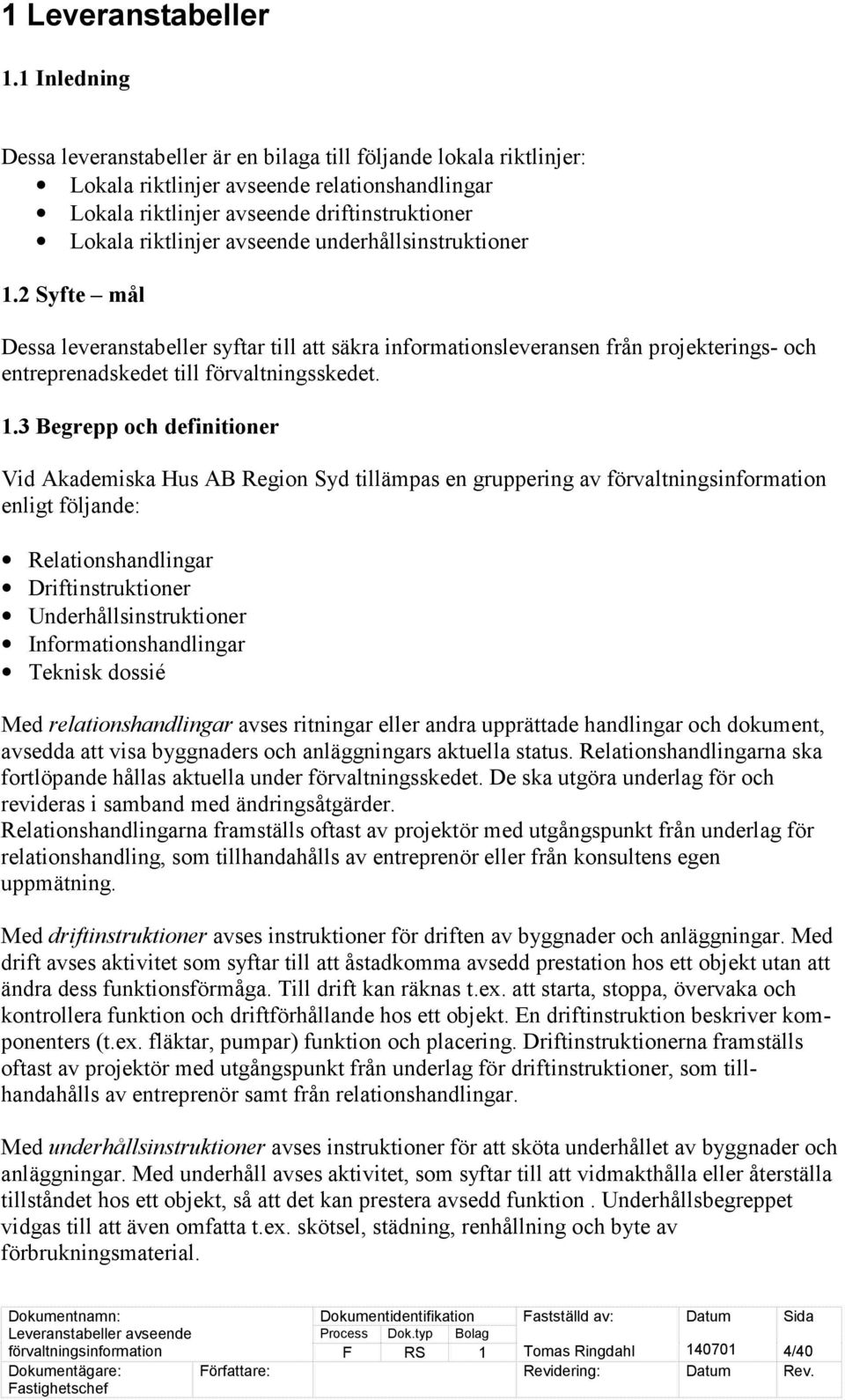 underhållsinstruktioner 1.