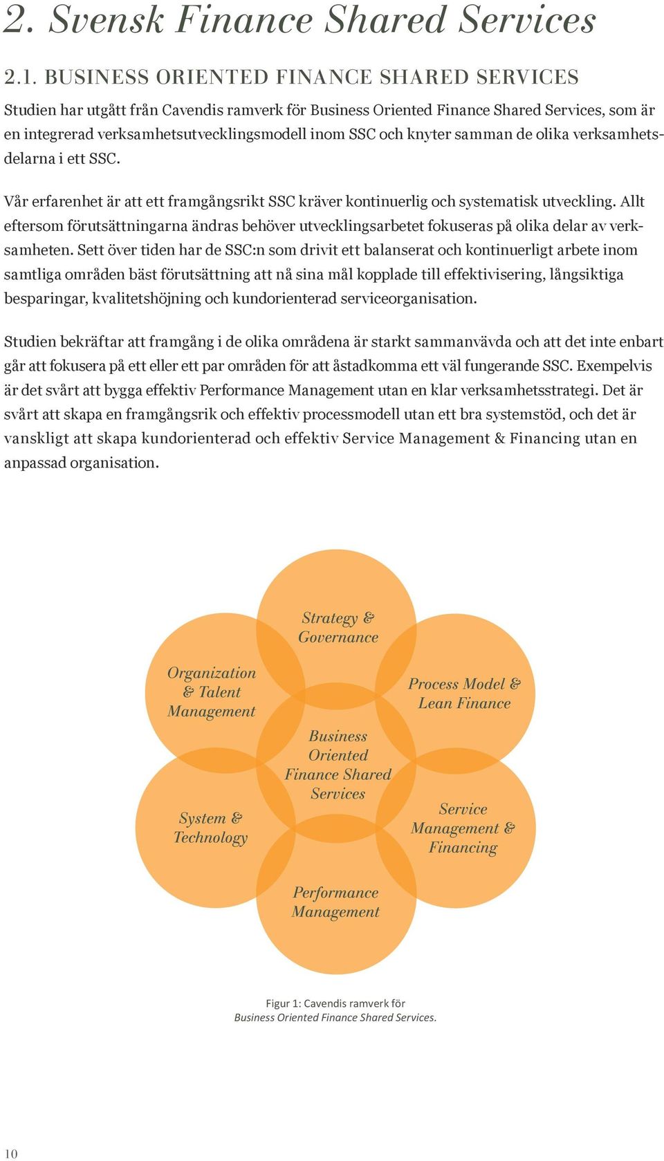 samman de olika verksamhetsdelarna i ett SSC. Vår erfarenhet är att ett framgångsrikt SSC kräver kontinuerlig och systematisk utveckling.