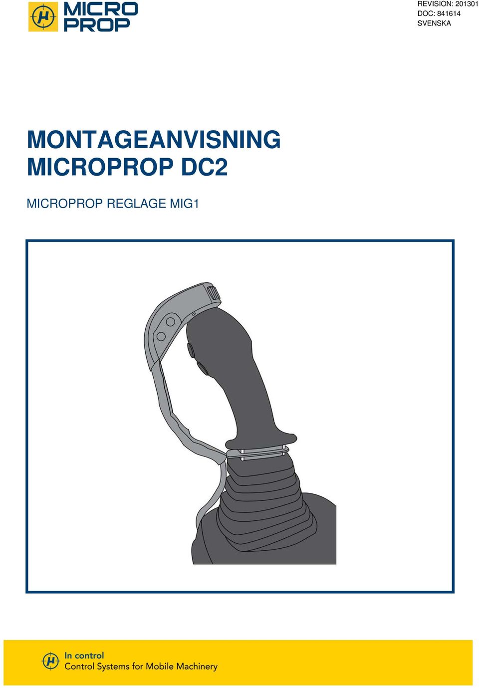 MONTAGEANVISNING