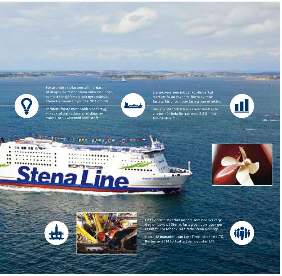 En expansiv period då flera nya bolag bildas: 1980 Stena Fastigheter, 1982 tankrederiet Stena Bulk, 1983 bemanningsbolaget Northern Marine Management (NMM) och 1984 Concordia Maritime noteras.