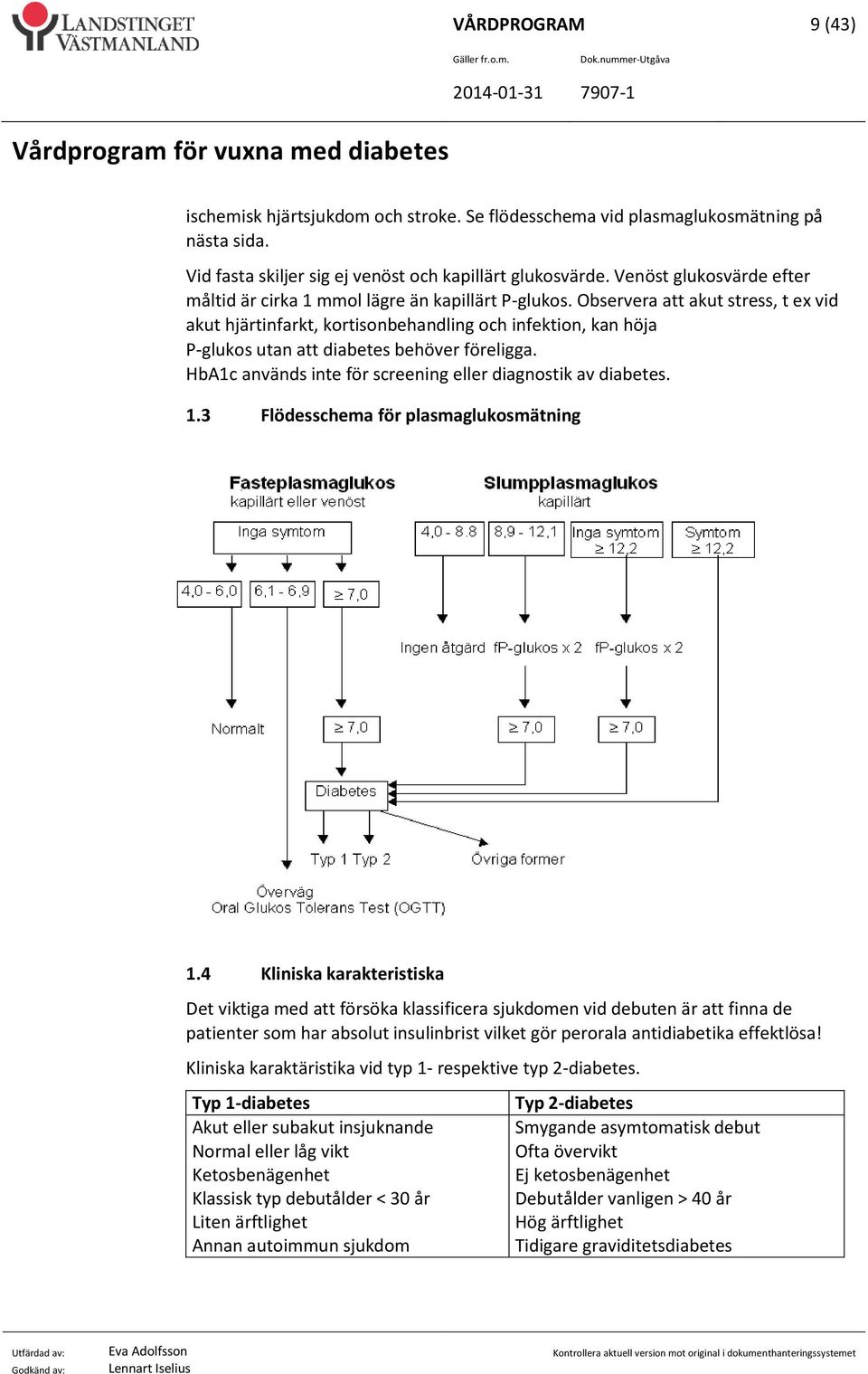 Observera att akut stress, t ex vid akut hjärtinfarkt, kortisonbehandling och infektion, kan höja P-glukos utan att diabetes behöver föreligga.