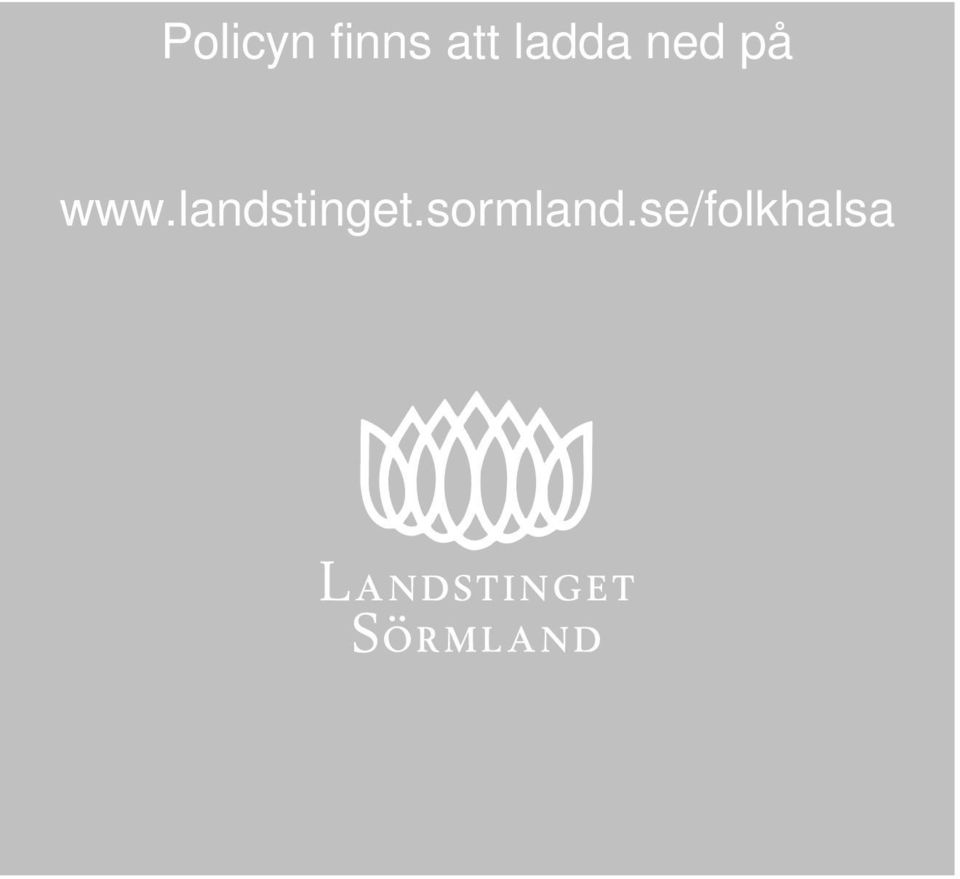 landstinget.