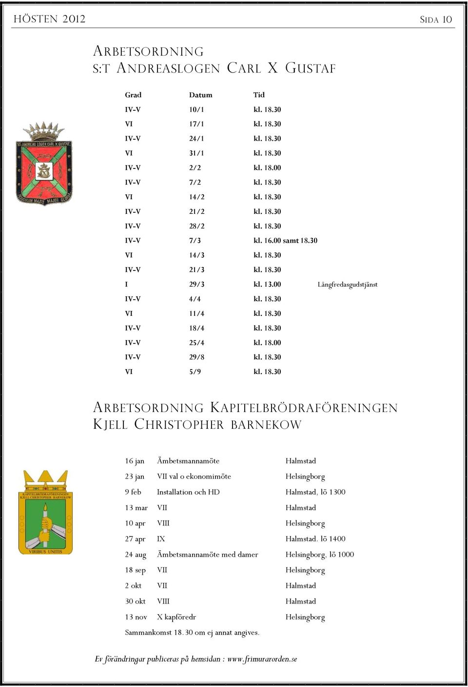 18.30 IV-V 25/4 kl. 18.