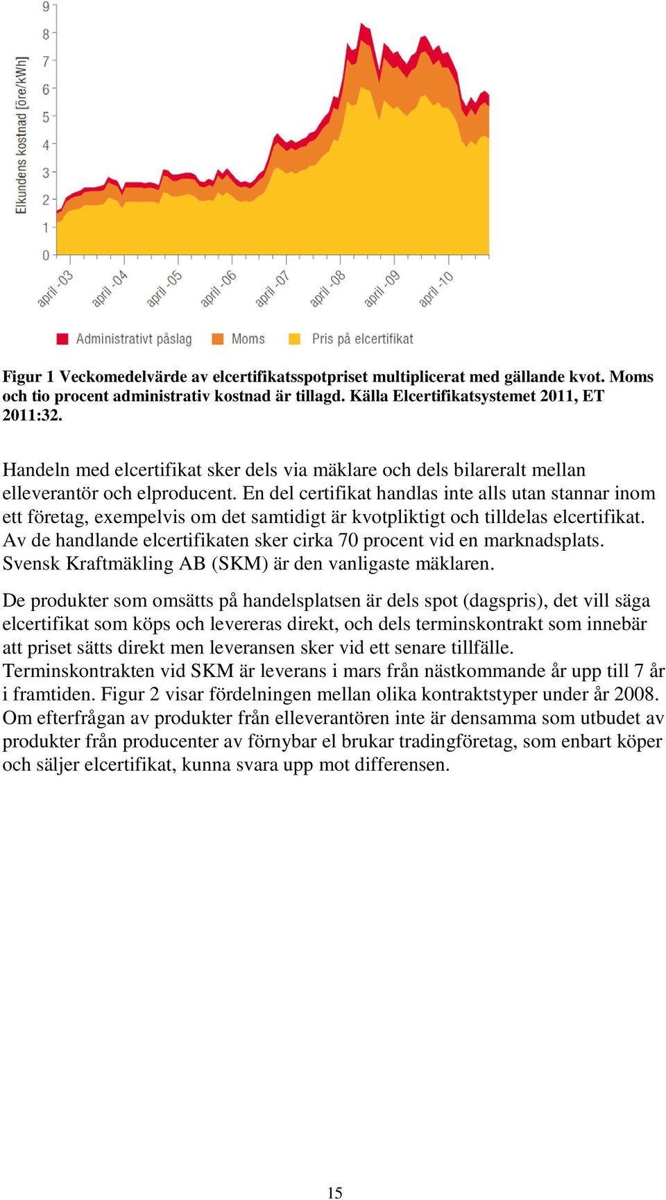 En del certifikat handlas inte alls utan stannar inom ett företag, exempelvis om det samtidigt är kvotpliktigt och tilldelas elcertifikat.