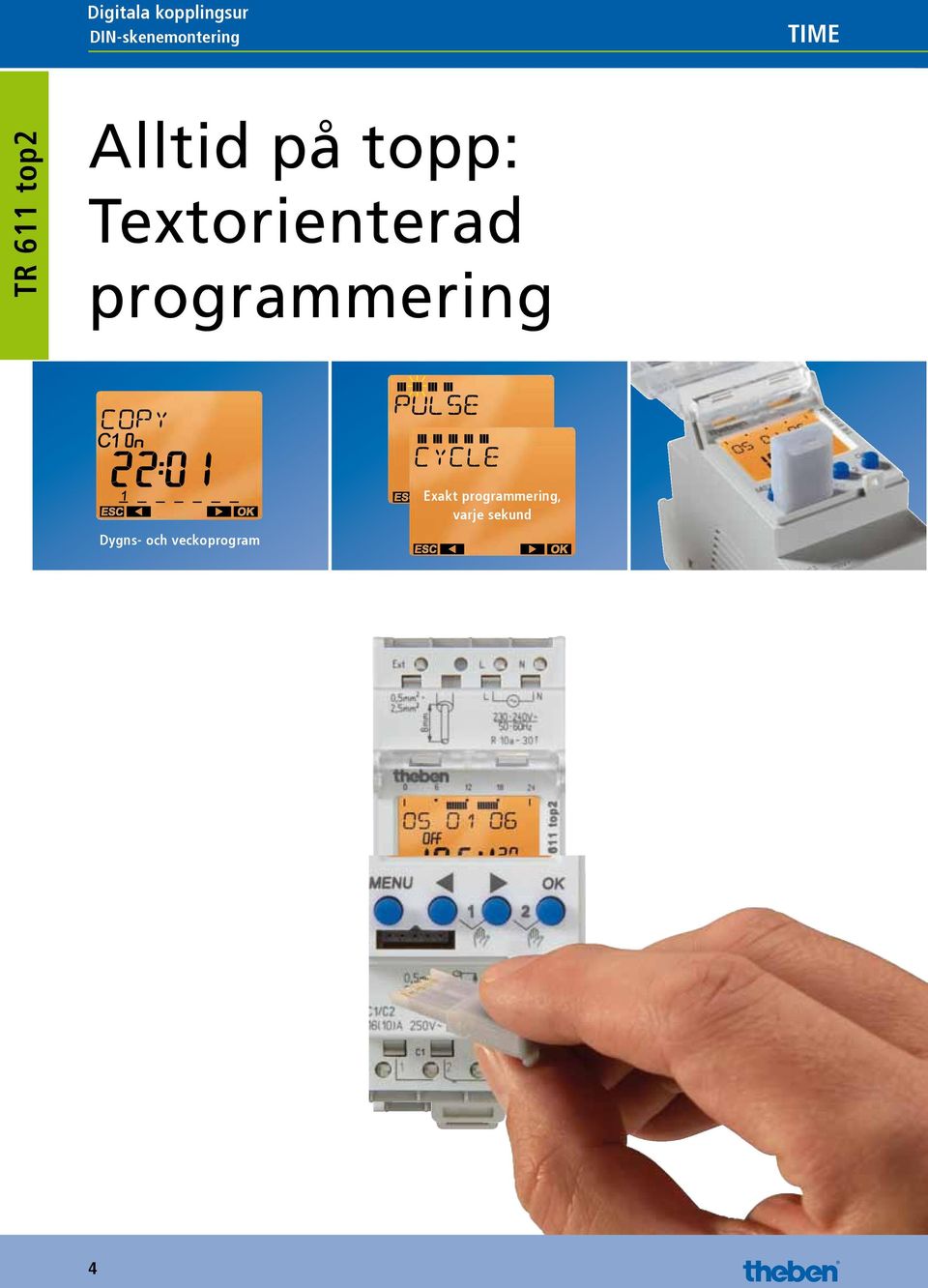 Textorienterad programmering Dygns- och