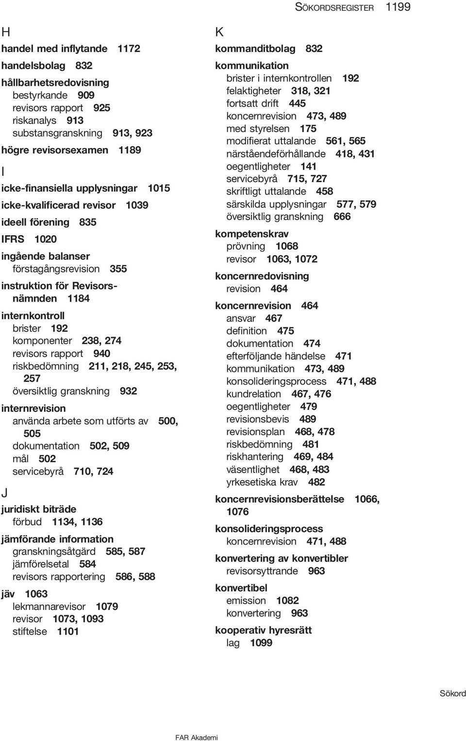 192 komponenter 238, 274 revisors rapport 940 riskbedömning 211, 218, 245, 253, 257 översiktlig granskning 932 internrevision använda arbete som utförts av 500, 505 dokumentation 502, 509 mål 502