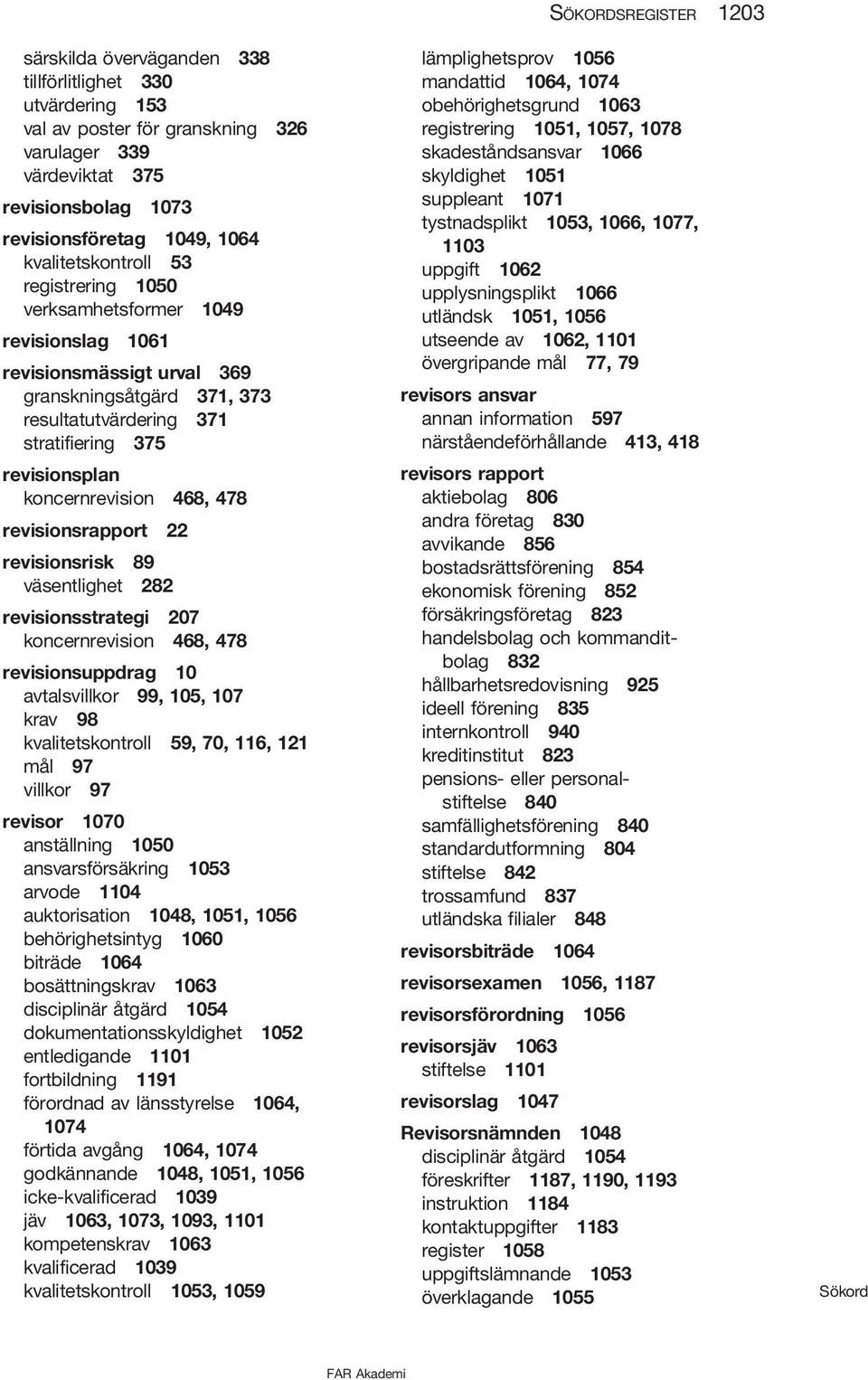 koncernrevision 468, 478 revisionsrapport 22 revisionsrisk 89 väsentlighet 282 revisionsstrategi 207 koncernrevision 468, 478 revisionsuppdrag 10 avtalsvillkor 99, 105, 107 krav 98 kvalitetskontroll