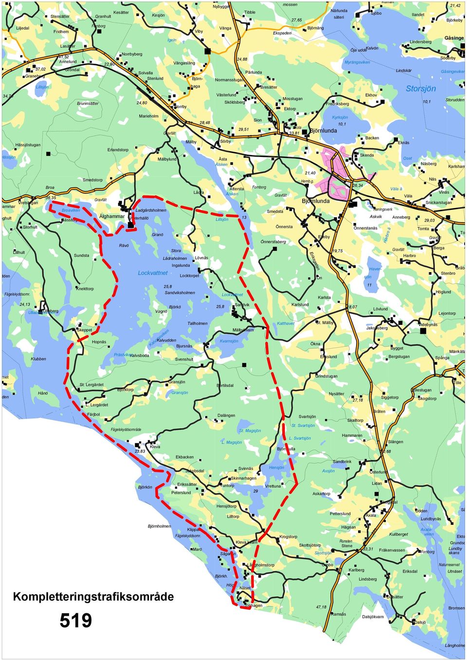 Kleva kvarn vinnäs Krogstorp kinnarhagen Långholmstorp Vrettuna ågarön Hensjön K Å Karlsham Vinäs nickarstugan To L Tö Tölestugan Töle Höglund Märrkälla Gråbe tenbro Videbynäs pånga Lejontorp H Väla