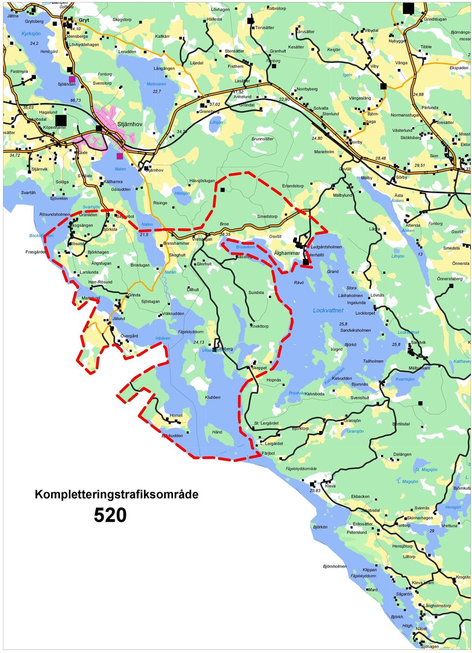 Erikssätter 29 Lilltorp Hensjötorp Tuntorp Bertilsdal venshult Dalängen Bjursnäs Lådra lund Åsta örby Lådraholmen Ingalunda Locktorpet andviksholmen Tallholmen Björkön Peterslund Björnholmen Marö