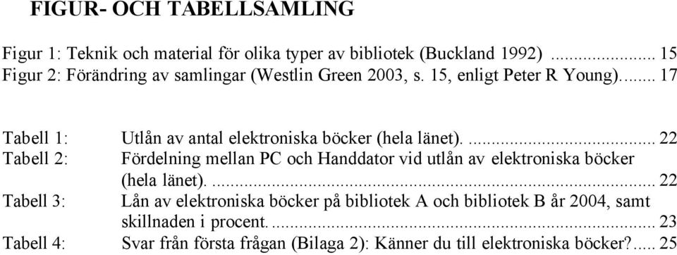 .. 17 Tabell 1: Utlån av antal elektroniska böcker (hela länet).