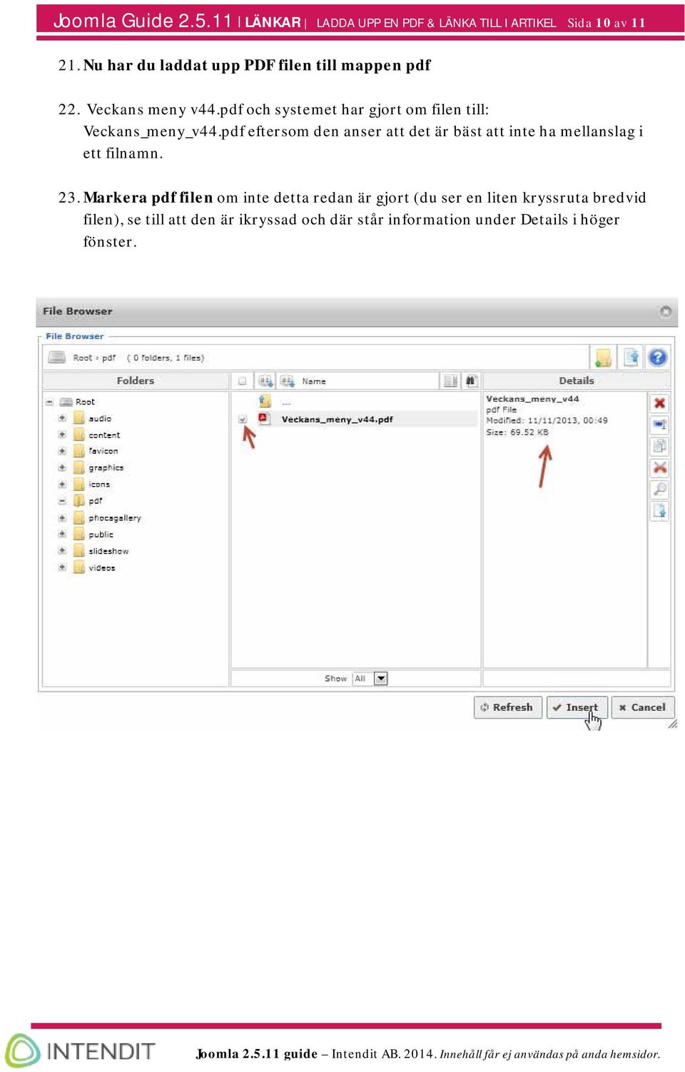 pdf och systemet har gjort om filen till: Veckans_meny_v44.
