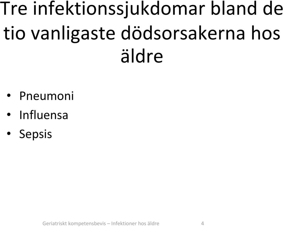 Pneumoni Influensa Sepsis