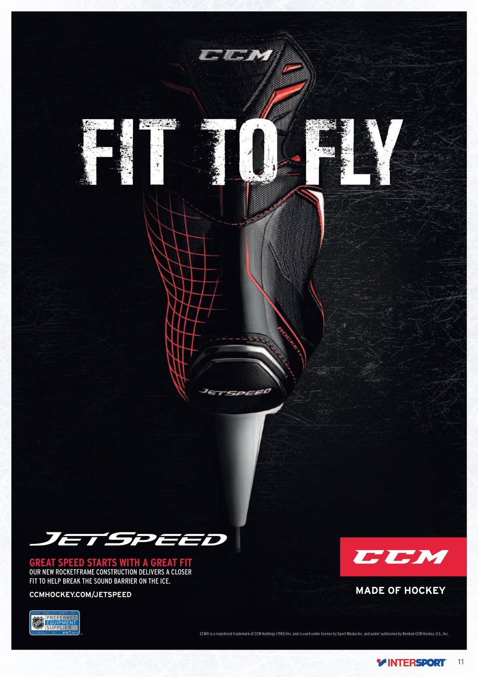 COM/JETSPEED CCM is a registered trademark of CCM Holdings (1983) Inc.