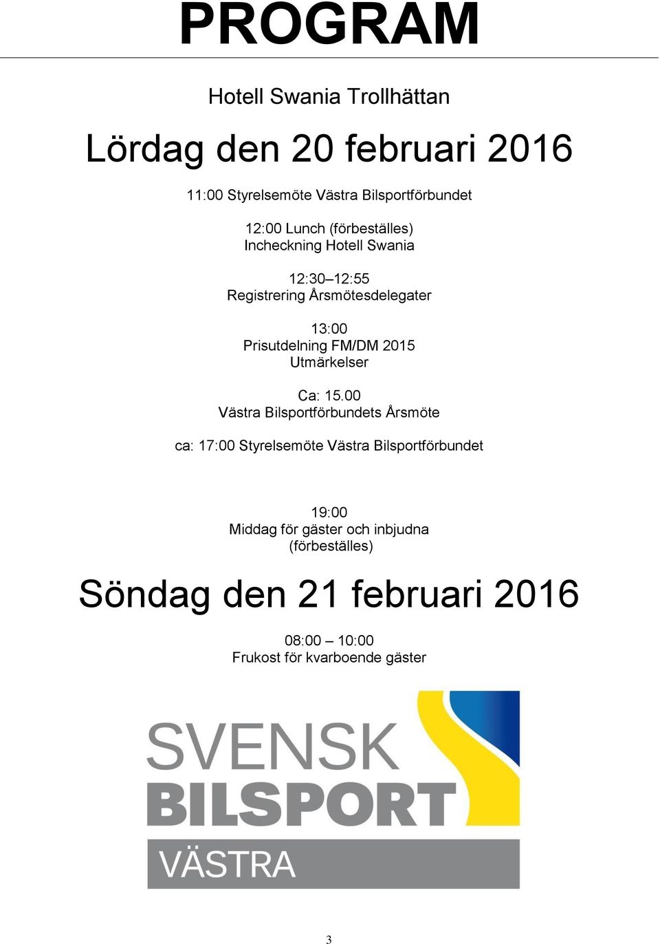 FM/DM 2015 Utmärkelser Ca: 15.