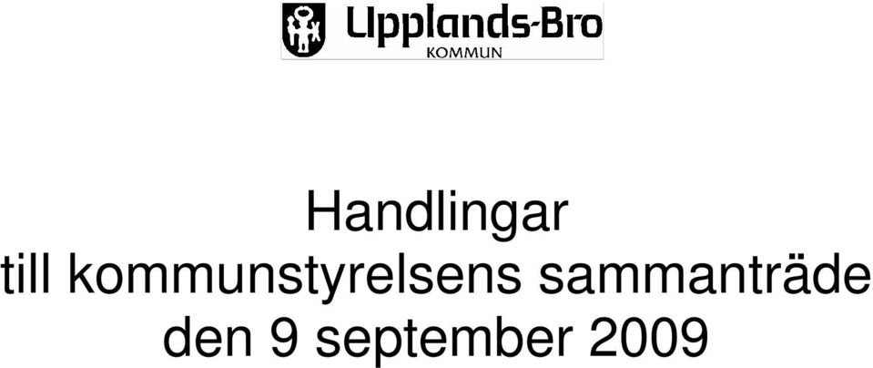 sammanträde den