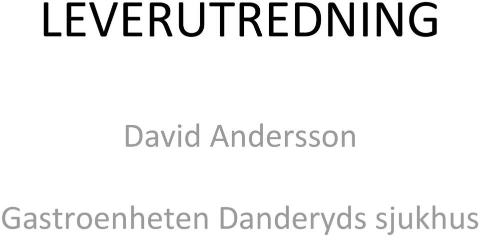 Gastroenheten