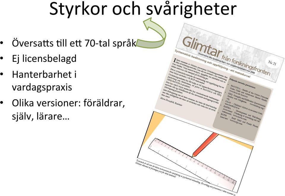 licensbelagd Hanterbarhet i