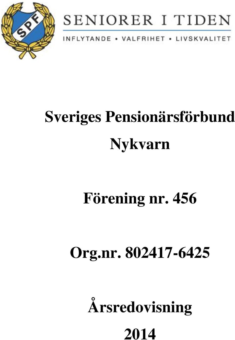 Nykvarn Förening nr.