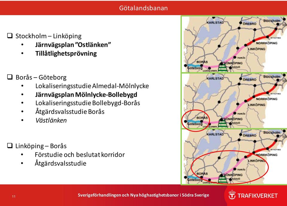 Järnvägsplan Mölnlycke-Bollebygd Lokaliseringsstudie Bollebygd-Borås