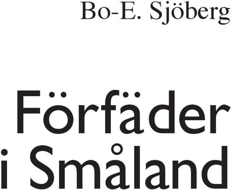 Förfäder