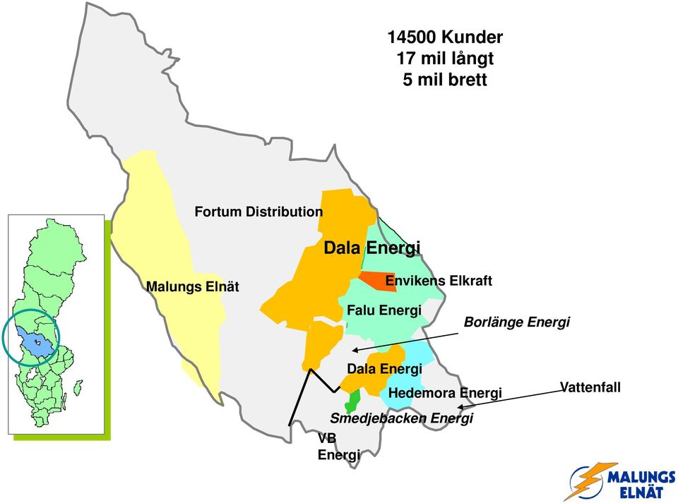 Elkraft Falu Energi Borlänge Energi Dala Energi