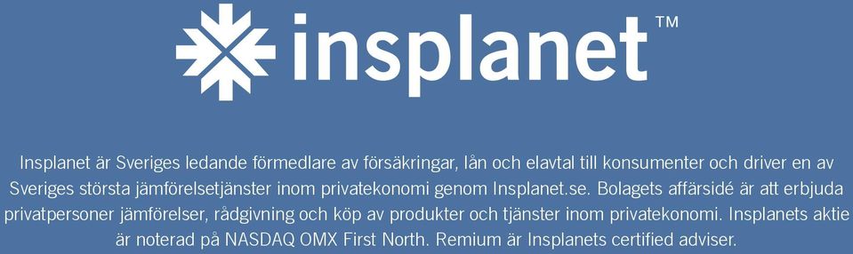 jänster inom privatekonomi genom Insplanet.se.