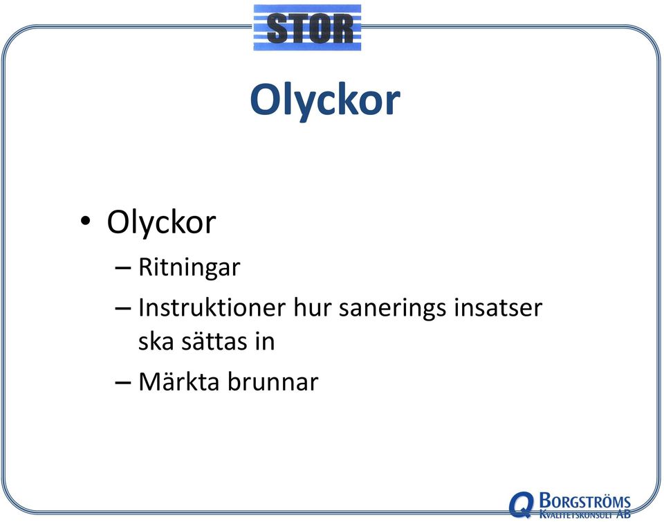 Instruktioner hur