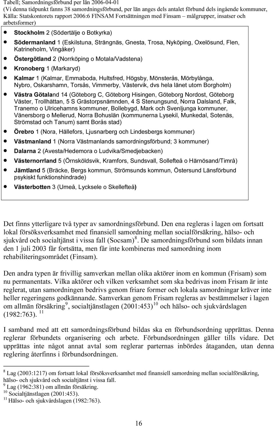 Gnesta, Trosa, Nyköping, Oxelösund, Flen, Katrineholm, Vingåker) Östergötland 2 (Norrköping o Motala/Vadstena) Kronoberg 1 (Markaryd) Kalmar 1 (Kalmar, Emmaboda, Hultsfred, Högsby, Mönsterås,