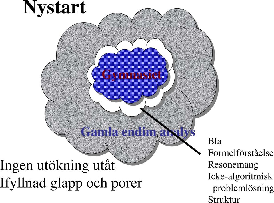 porer Bla Formelförståelse Resonemang