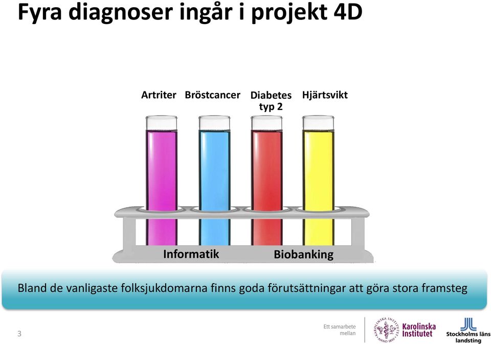 Informatik Biobanking Bland de vanligaste