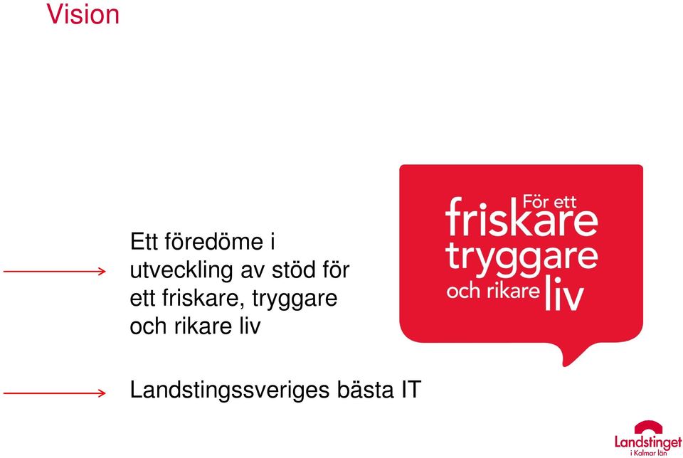 friskare, tryggare och