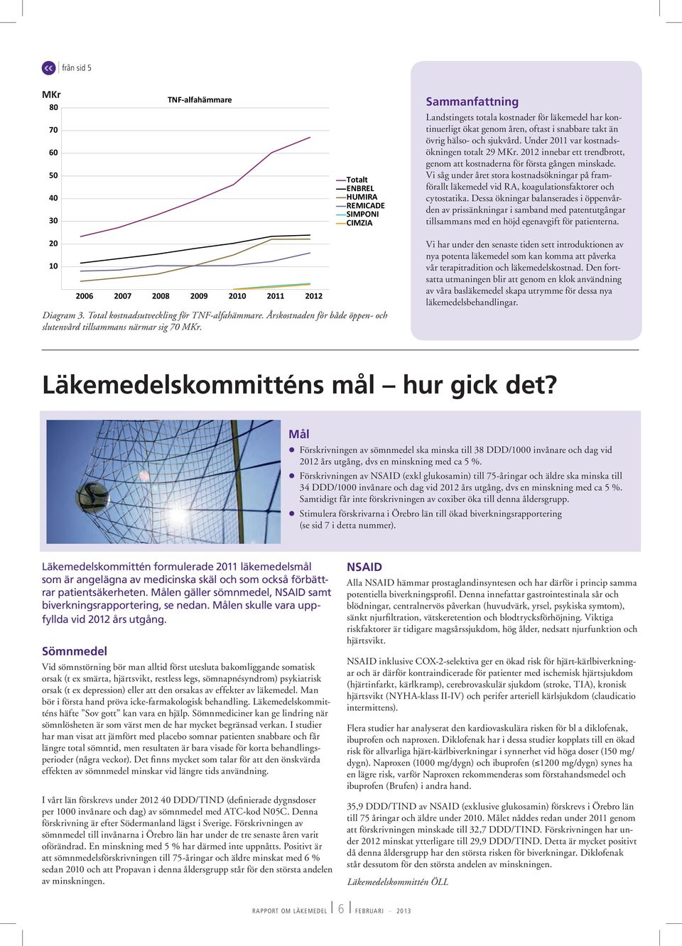 Vi såg under året stora kostnadsökningar på framförallt läkemedel vid RA, koagulationsfaktorer och cytostatika.