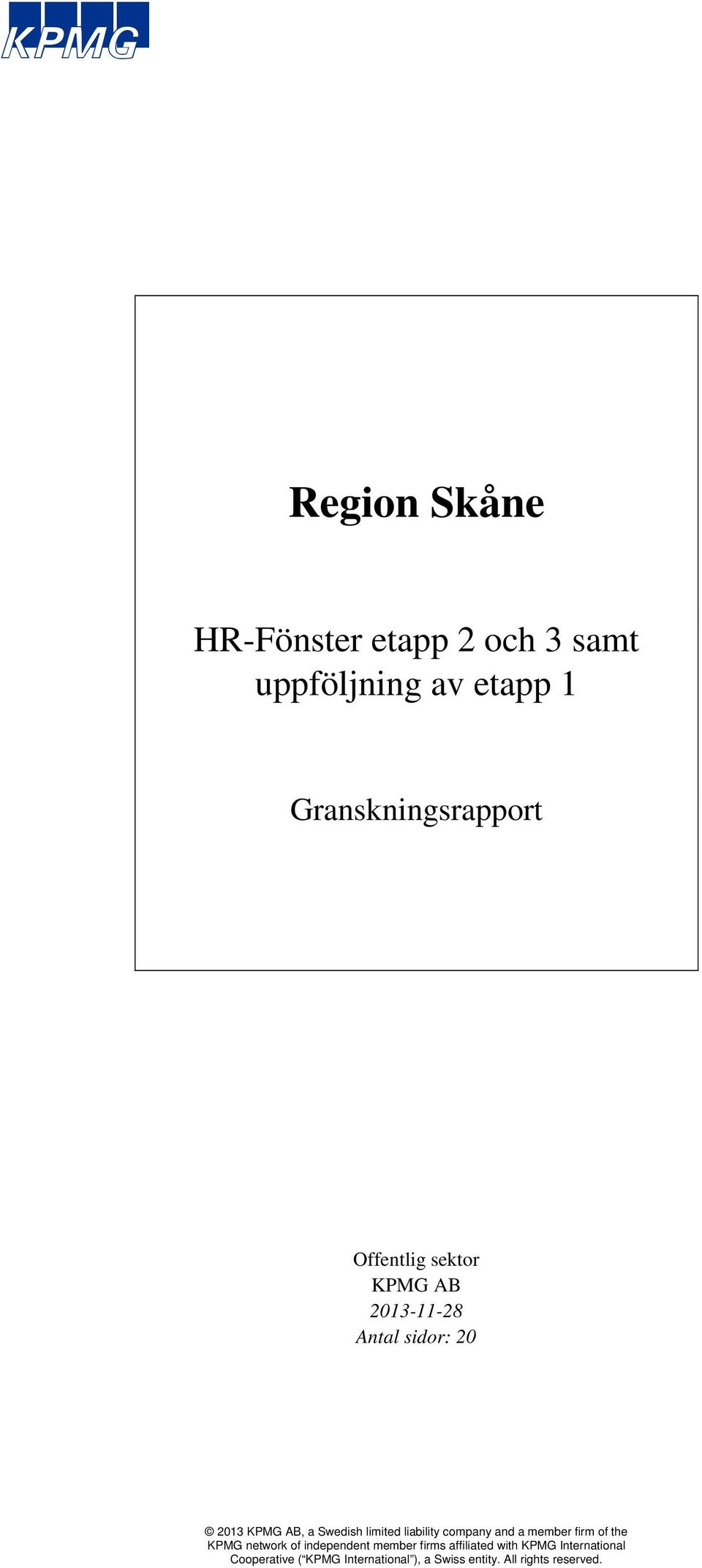 Granskningsrapport