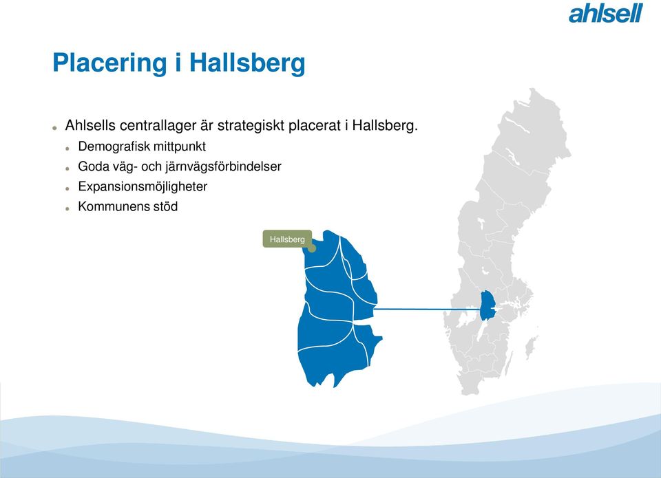 Demografisk mittpunkt Goda väg- och