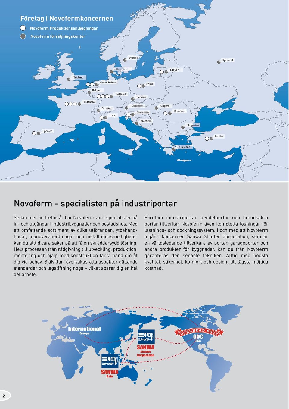 industribyggnader och bostadshus.