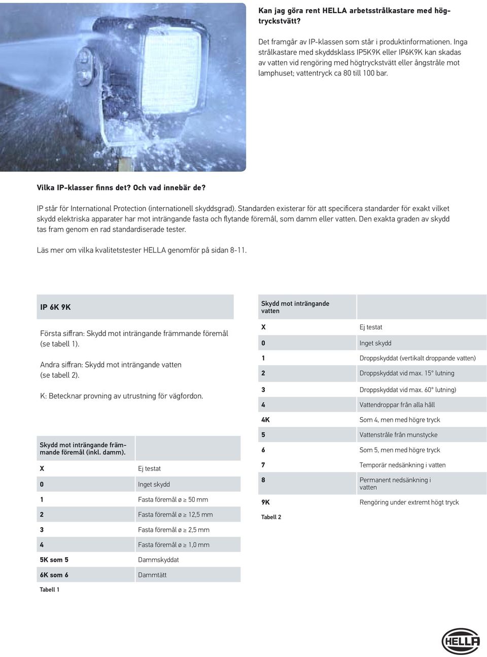 Och vad innebär de? IP står för International Protection (internationell skyddsgrad).