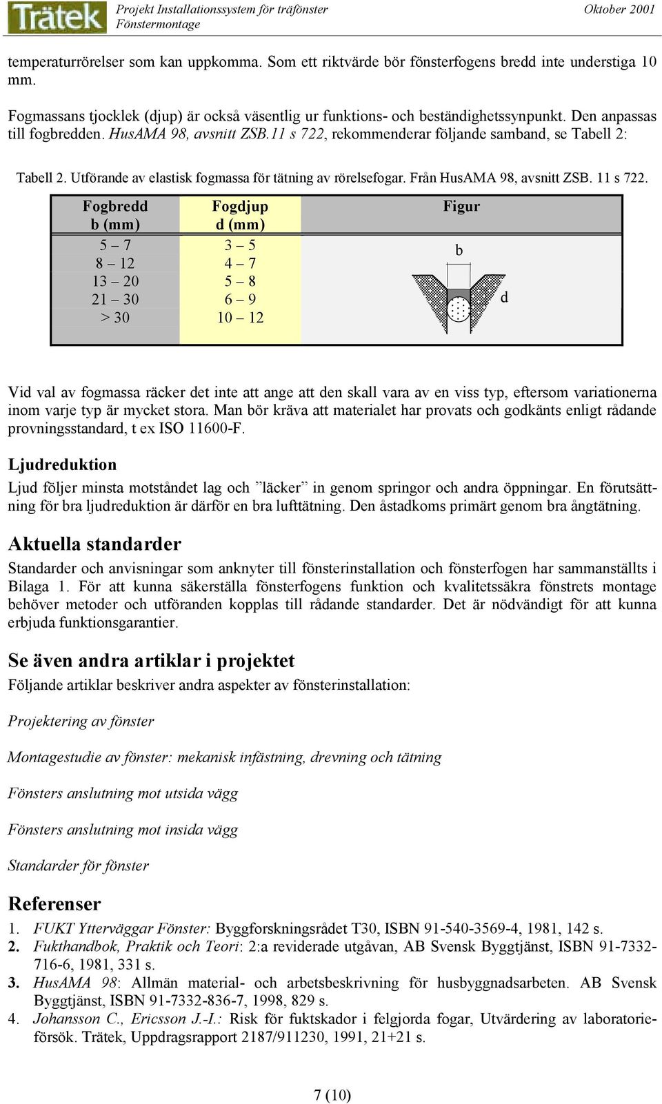 Från HusM 98, avsnitt ZSB. 11 s 722.