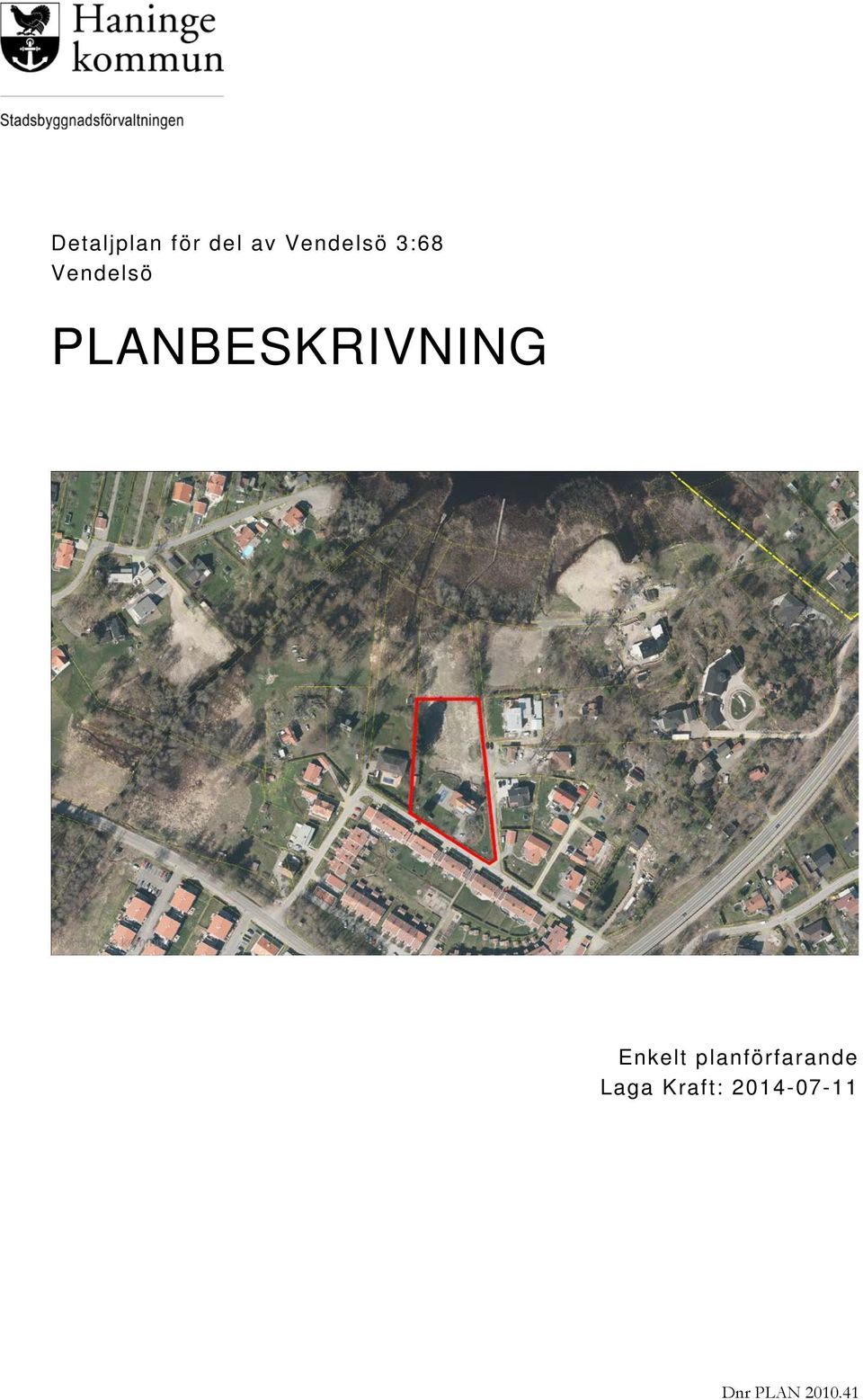 Enkelt planförfarande Laga