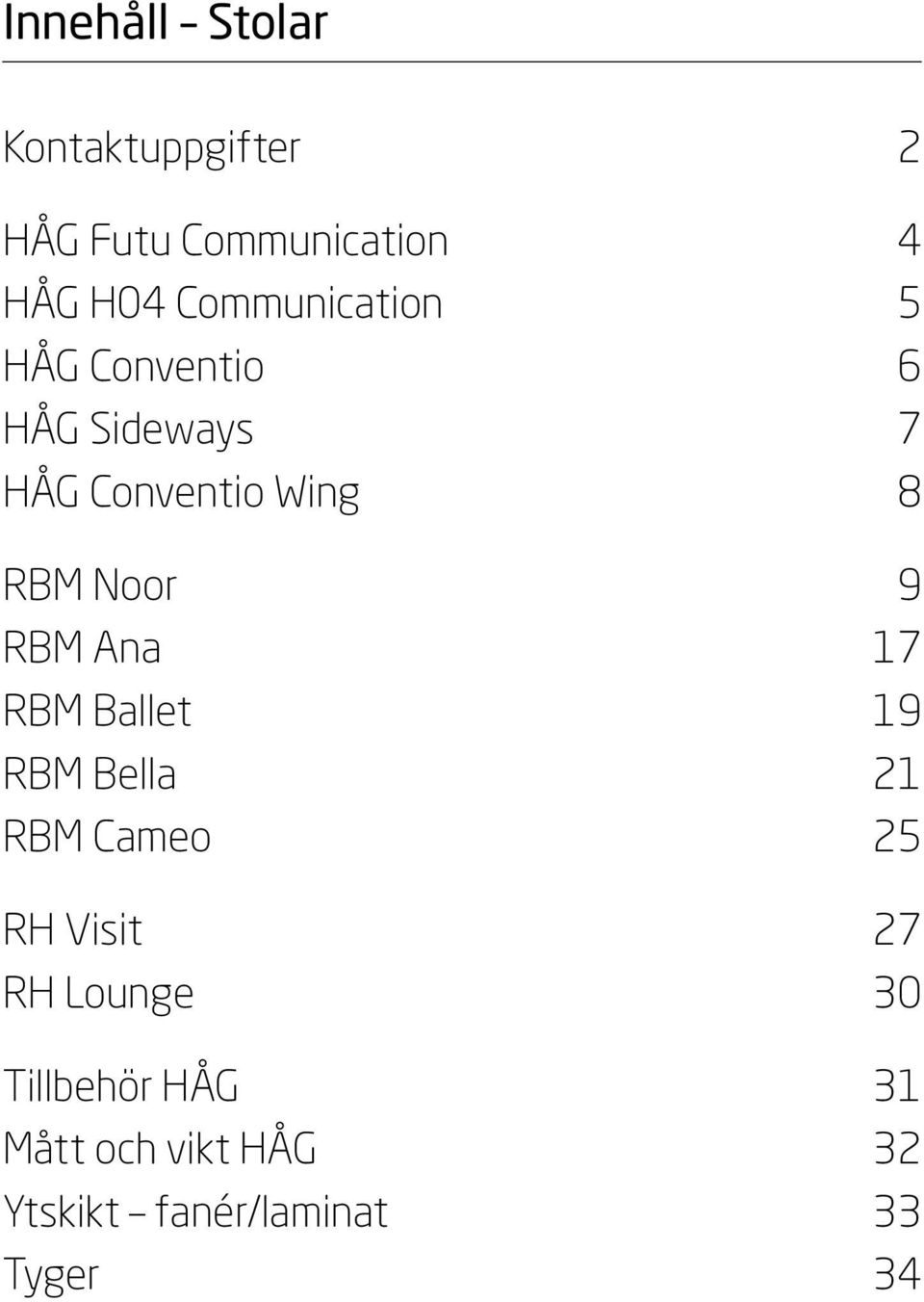 Noor 9 RBM Ana 17 RBM Ballet 19 RBM Bella 21 RBM Cameo 25 RH Visit 27 RH