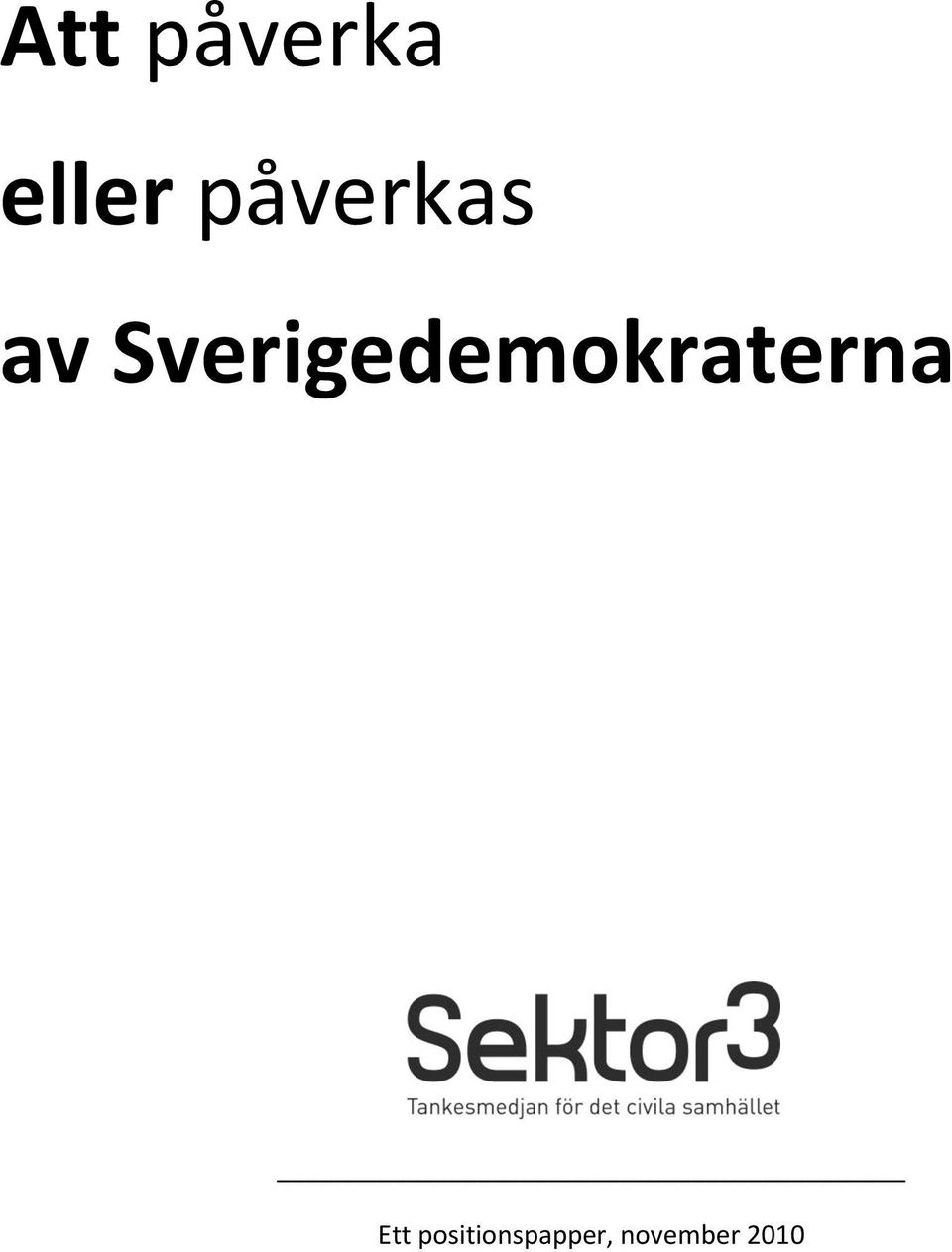 Sverigedemokraterna