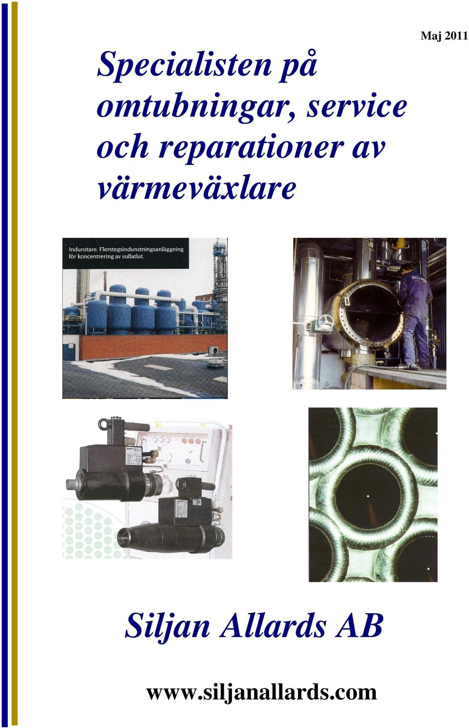 reparationer av värmeväxlare