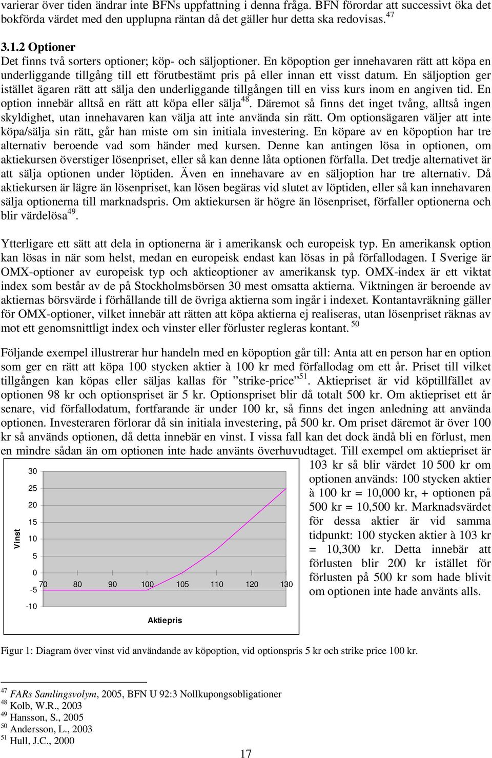 En säljoption ger istället ägaren rätt att sälja den underliggande tillgången till en viss kurs inom en angiven tid. En option innebär alltså en rätt att köpa eller sälja 48.