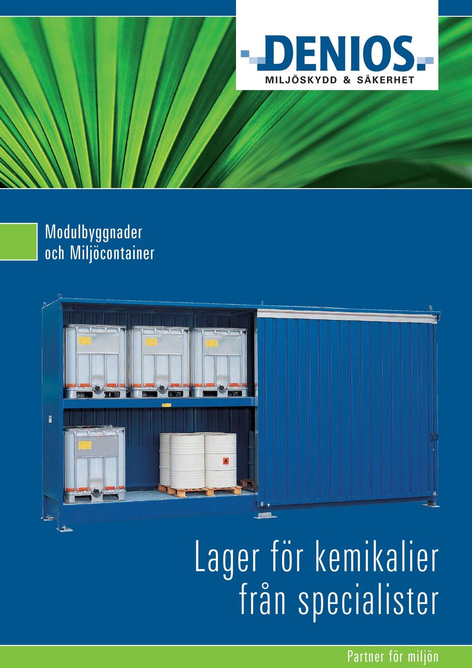 Miljöcontainer Lager för