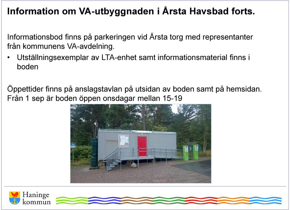 VA-avdelning.