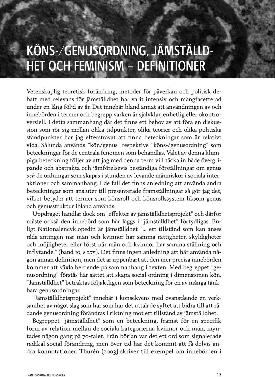 I detta sammanhang där det finns ett behov av att föra en diskussion som rör sig mellan olika tidpunkter, olika teorier och olika politiska ståndpunkter har jag eftersträvat att finna beteckningar