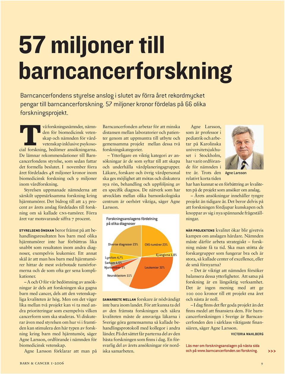 De lämnar rekommendationer till Barncancerfondens styrelse, som sedan fattar det formella beslutet.